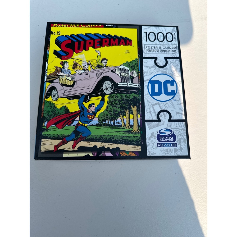 Spin Master DC Comics Superman No 19 Jigsaw Puzzle 1000  with Poster 6065094